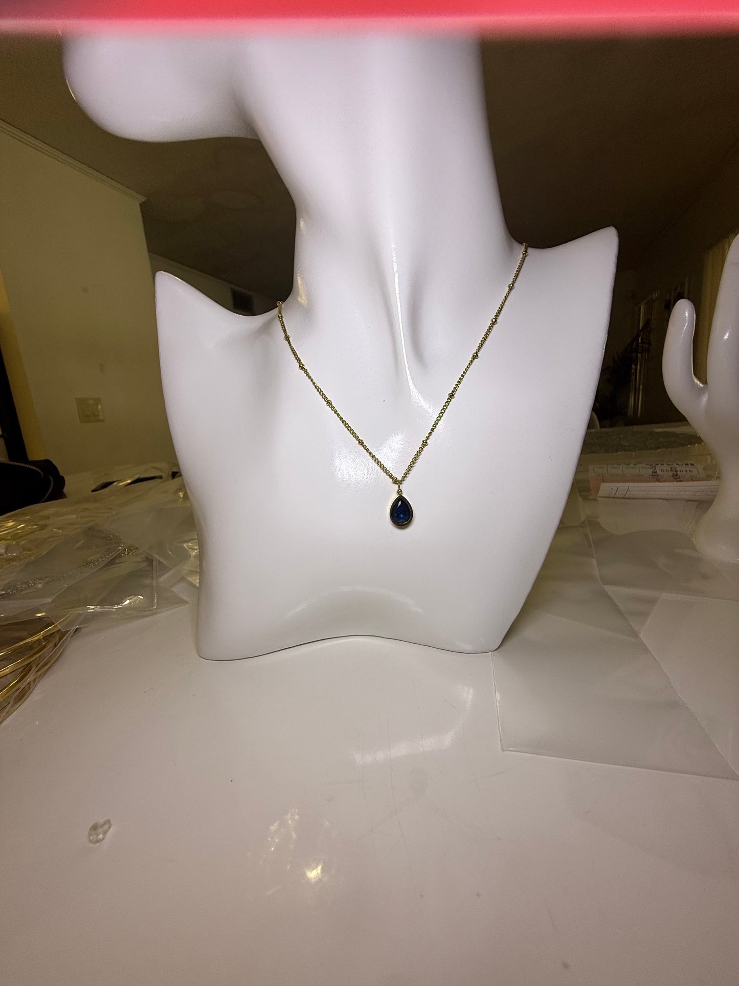Gold plated necklace