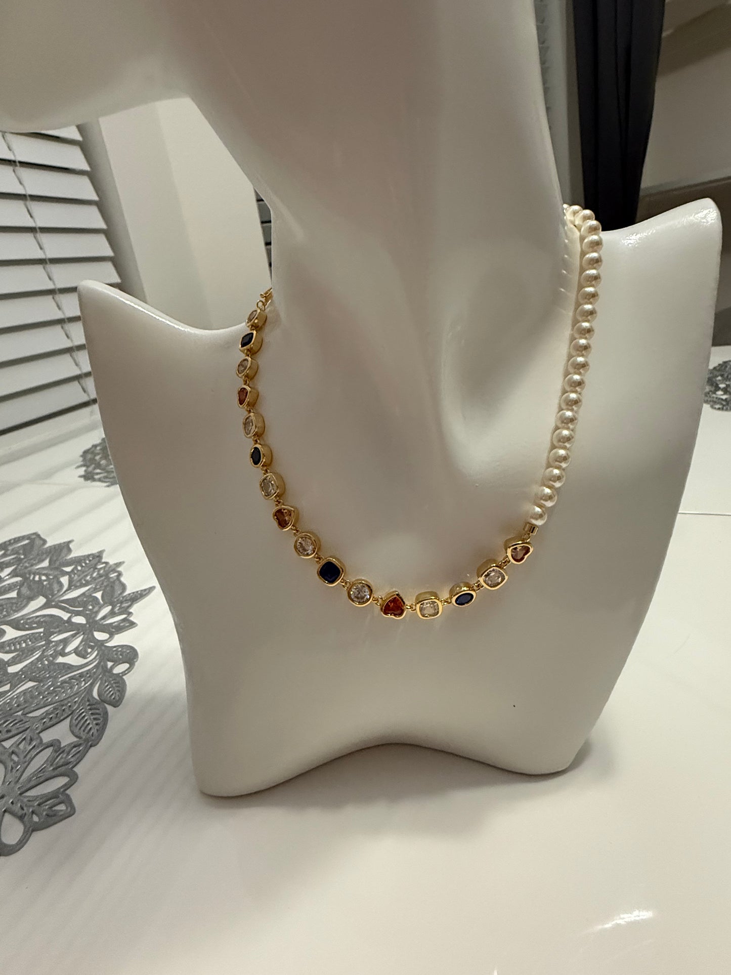 Gold plated necklace