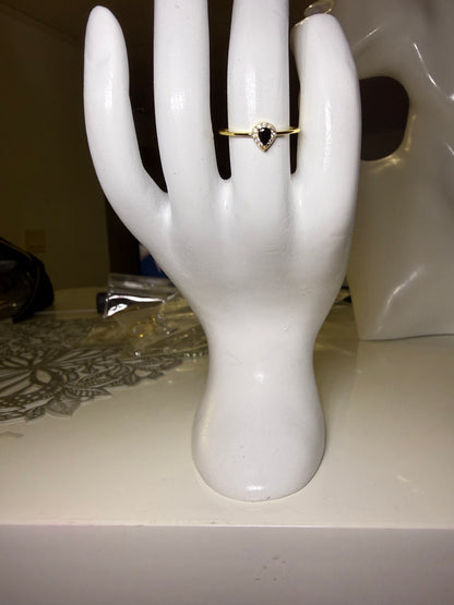 Gold plated ring