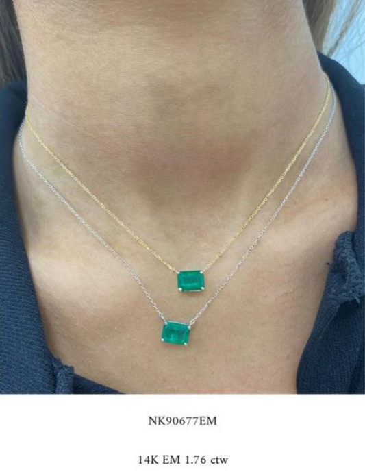 Emerald Nk Gold & Silver