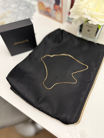 18k gold plated necklace