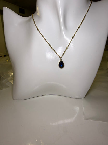 Gold plated necklace