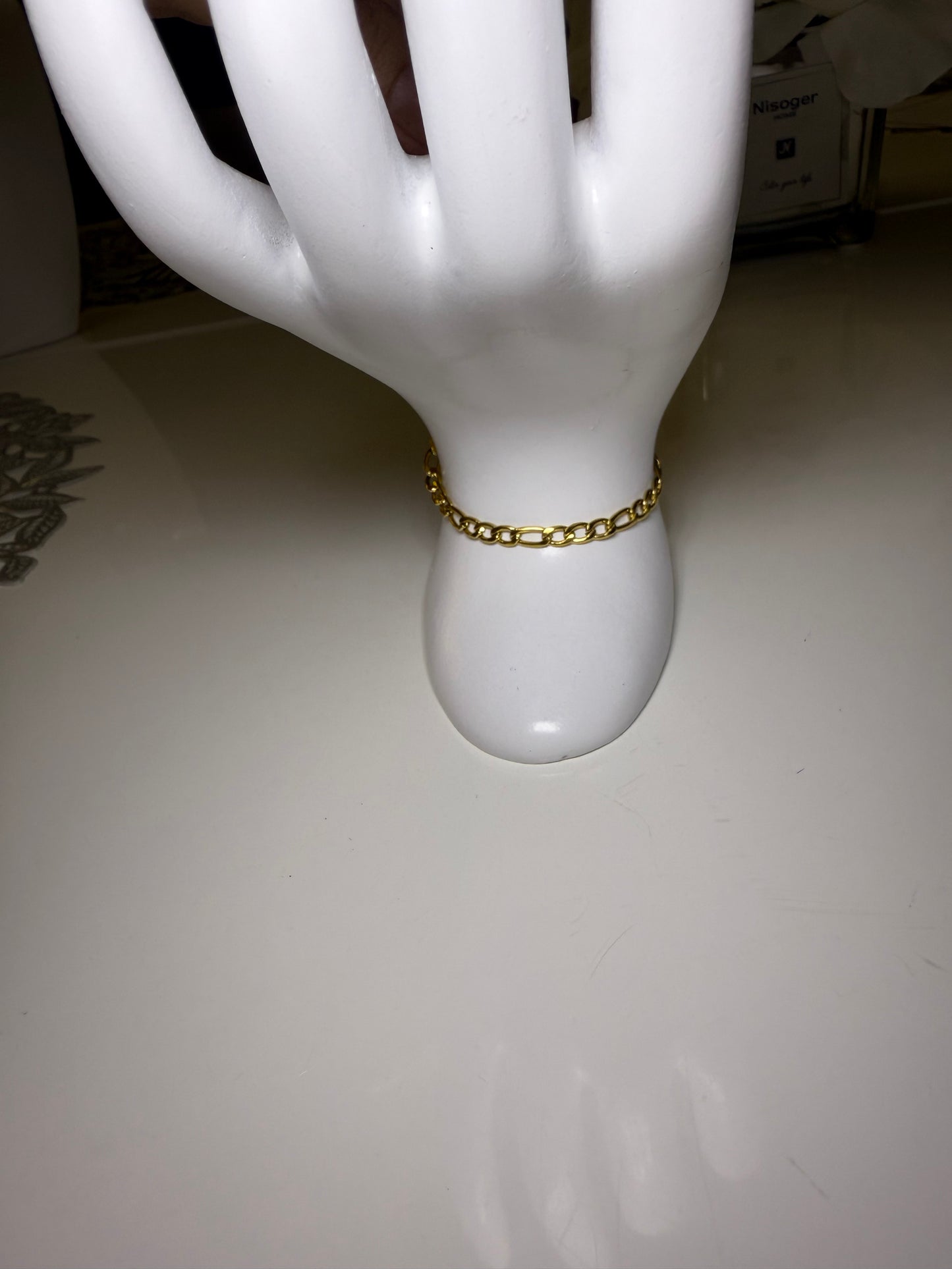 Gold plated bracelet