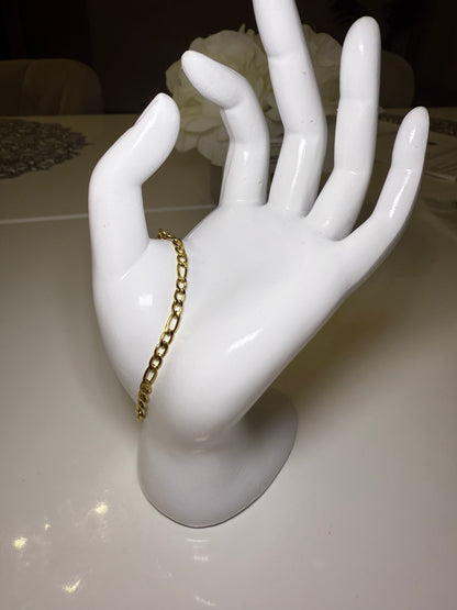 Gold plated bracelet