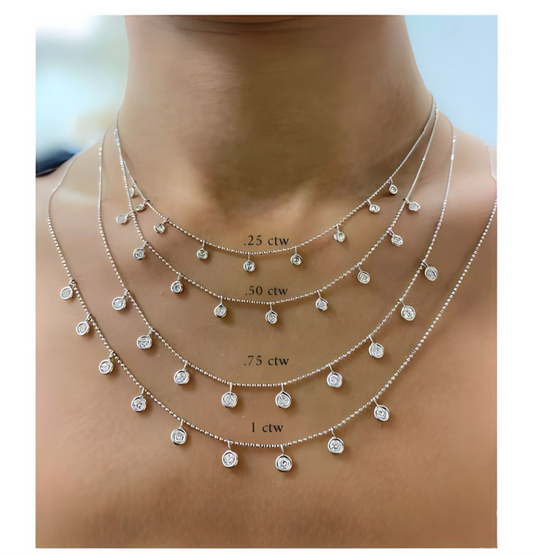 Multidrop 14k Diamond NK