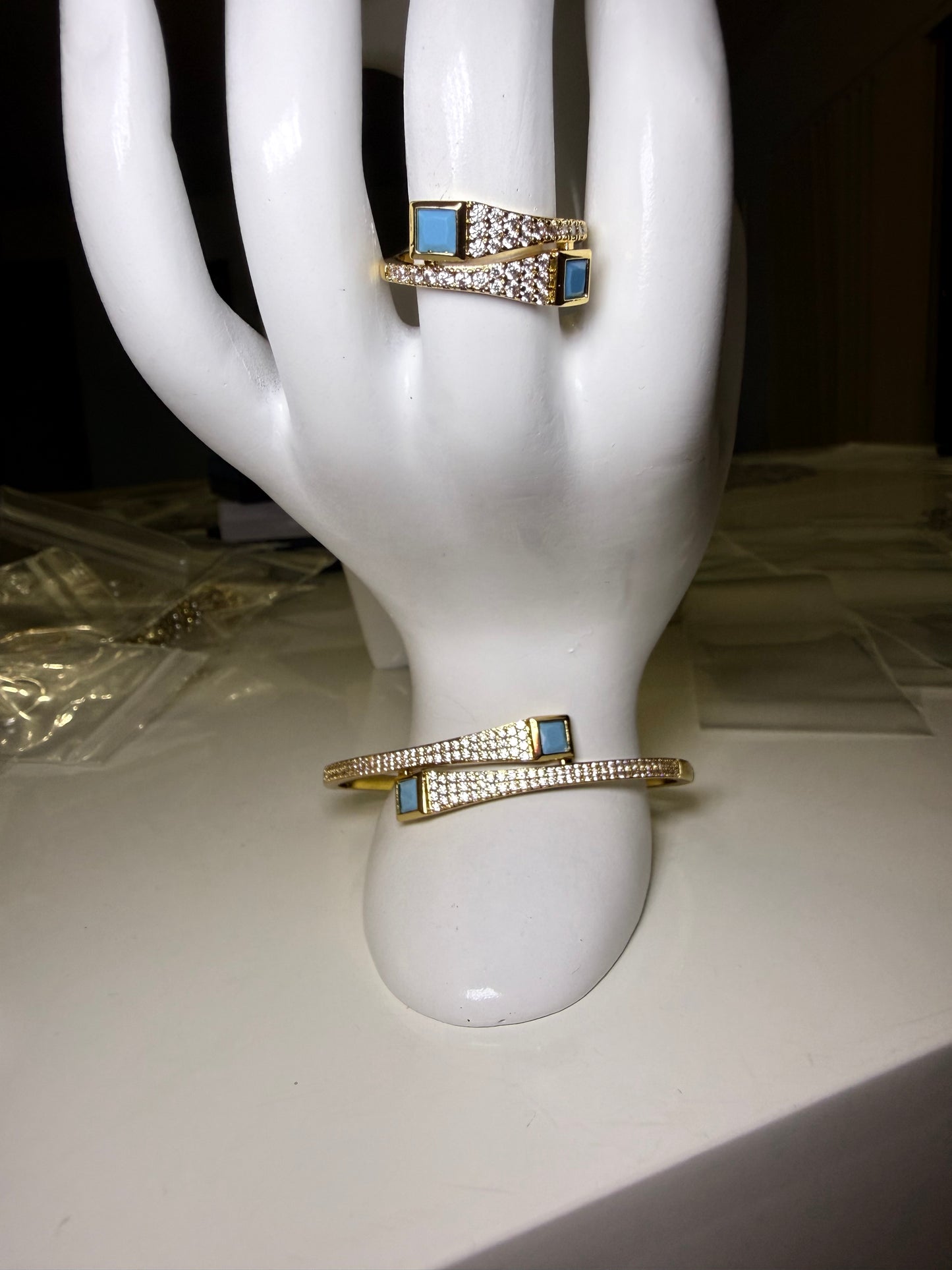 Gold plated set