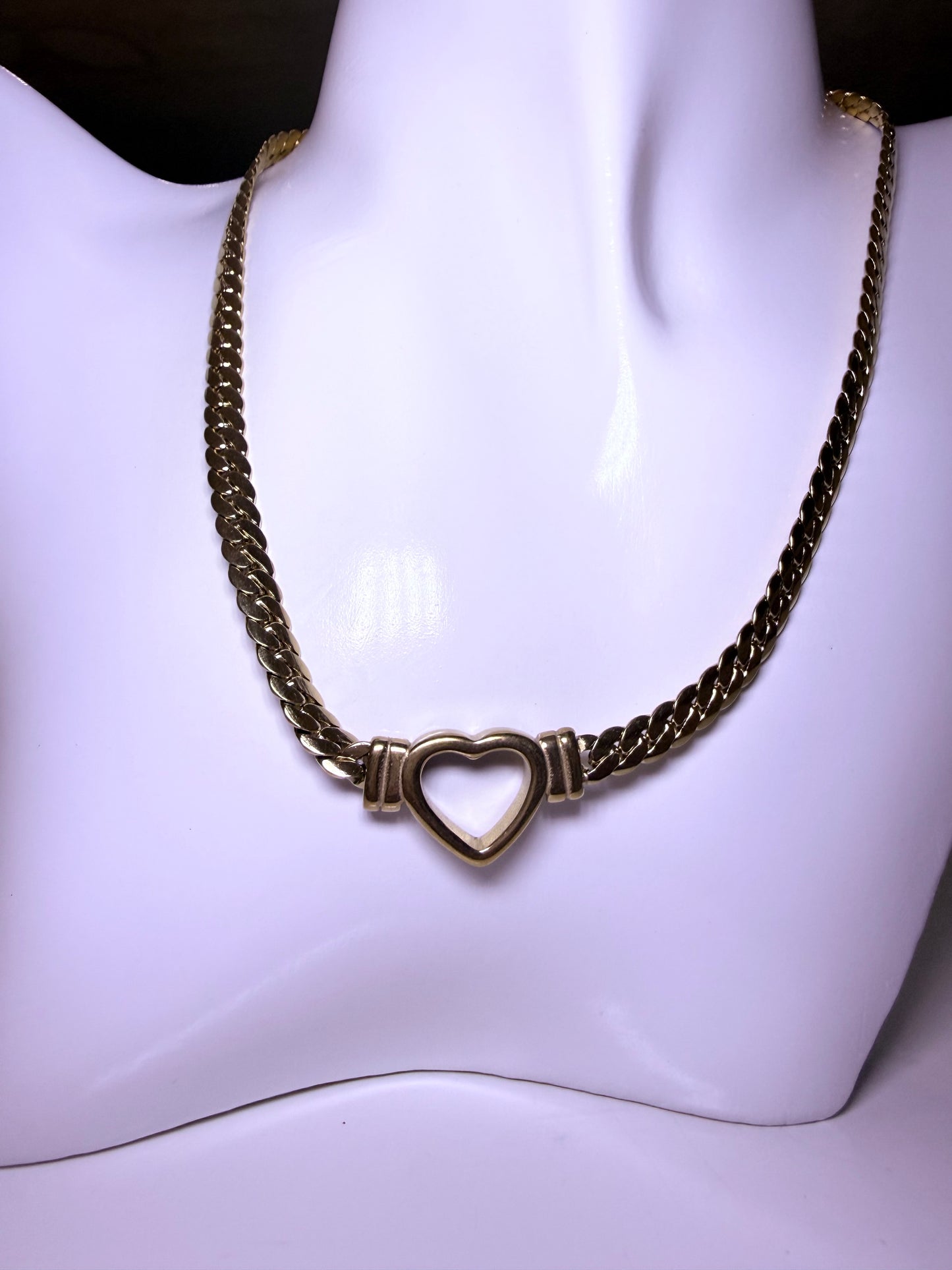 Gold plated necklace
