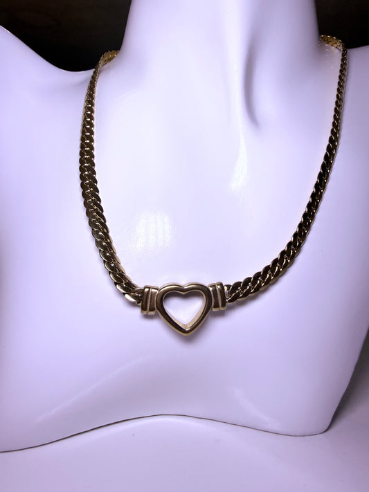 Gold plated necklace