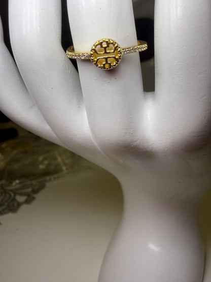 Gold plated ring