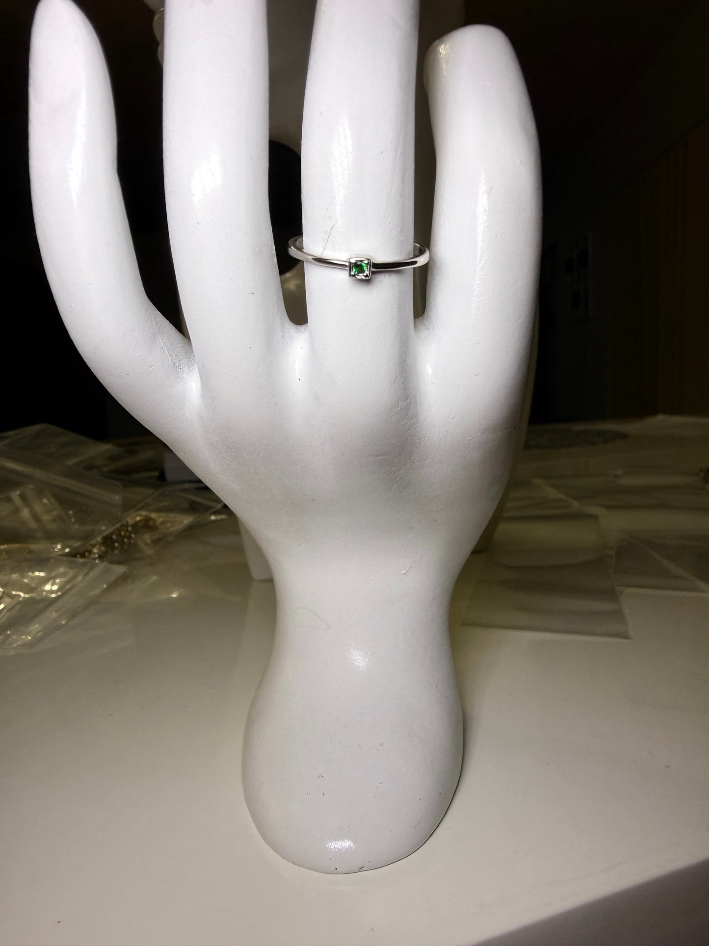 925 silver plated ring