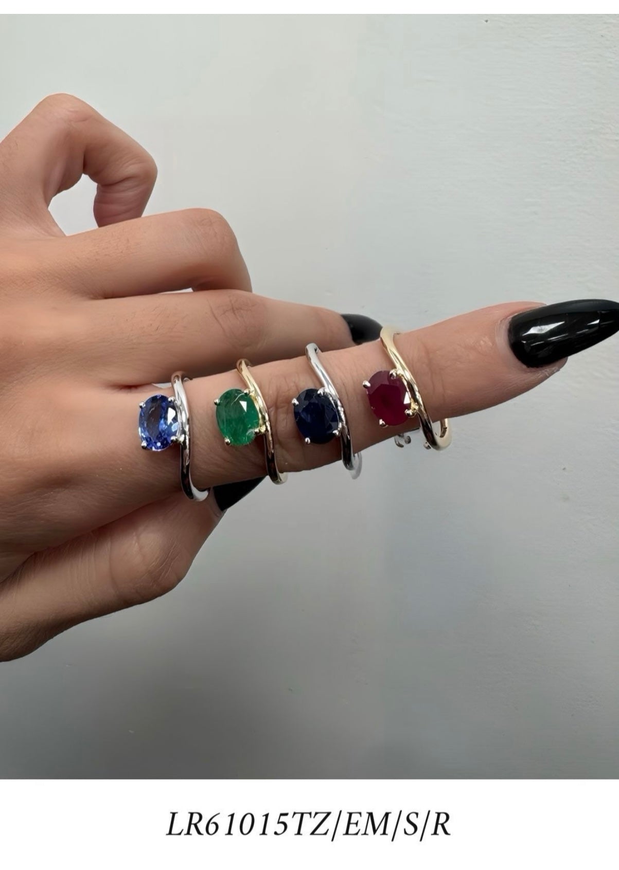 Color Stone Rings