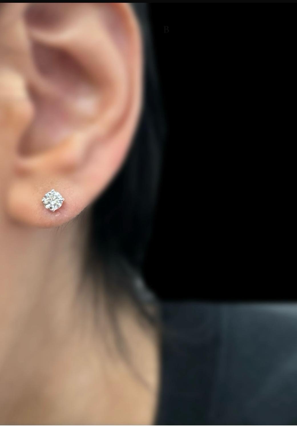 Diamond stud .50ctw