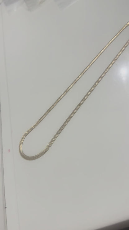 18k gold plated necklace